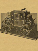 model of english stage coach