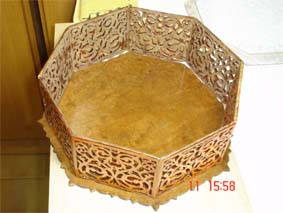 mounting process of the wooden Bacchus box