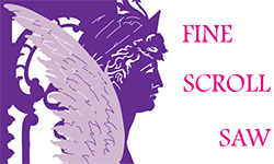 banner of finescrollsaw website: head of medusa